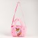 Soft bag "Unicorn", 27 cm, pink color