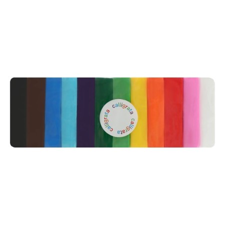 Polymer clay set 12 colors 180 g Calligrata