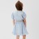 A set for a girl (top, skirt) KAFTAN, size 34 (122-128 cm), blue color