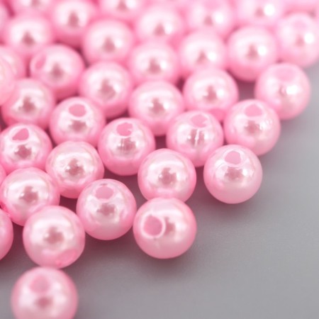 Beads for creativity plastic "Pink lace" set of 200 pcs d = 0.6 cm-1