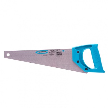 Hacksaw on the laminate Gross Piranha, 360 mm, 15-16 tpi, sharpening 2D, fecal tooth