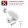 Ручка кнопка ТУНДРА LIGHT PK036WH, белая