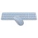 Keyboard + Mouse A4Tech FSTYLER FG3300 Air Claw: Blue Mouse: Blue USB Wireless Slim Mul 103388