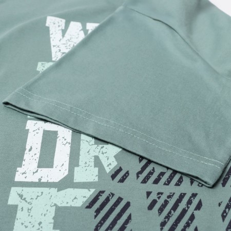 Homemade male set (T -shirt/pants), grave color, size 48-3