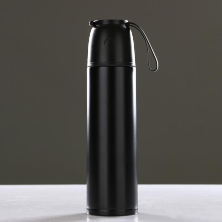 Thermos, 500 ml, the sleeve "Master K.", with a circle, retains heat 8 hours, 6.5 x 26 cm
