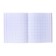 A notebook of 96 sheets in the Calligrata cage "Marble with a strip", cover coated cardboard, glossy lamination, block offset mix