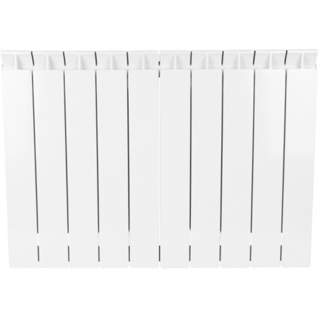 Bimetallic radiator Stout Style, 500 x 80 mm, 10 sections, side connection-1