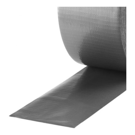 Reinforced tape "Zubble" Professional 12090-50-50, gray, moisture resistant, 48 mm x 45 m