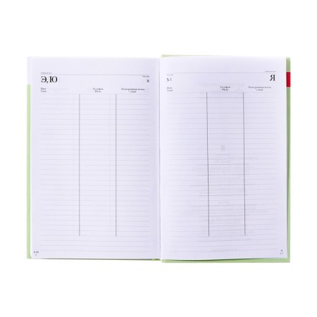 Diary of a low -up A5, 128 sheets in the Avocado and Donut cage, solid cover, glossy lamination, block 55 g/m2-13