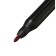 Permanent marker 2.0 mm centropen 2536, line 1 mm, red color, light -resistant