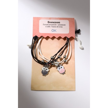 Bracelets "Uenubles" owls, color, l = 12.5 cm-4