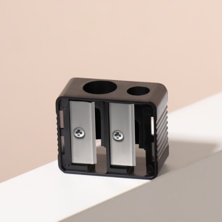 Cosmetic sharpener, double, black color-4