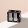 Cosmetic sharpener, double, black color