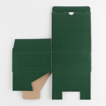 Gift folding box, packaging, "green", 15 x 15 x 7 cm-7