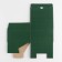 Gift folding box, packaging, "green", 15 x 15 x 7 cm