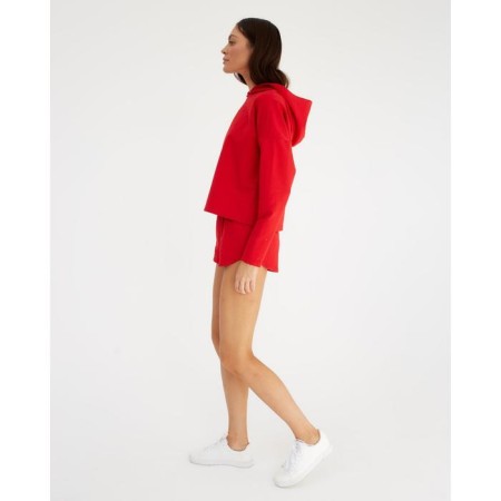 Women's costume (sweatshirt and shorts) Mist, p. 40-42, red-2