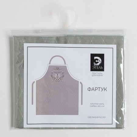 Apron "Ethel" Vintage Collection 60*70 cm, 100% cotton, sarzha 190 g/m2-5