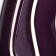 Ceramic eggplant plate, deep, purple, 25.5 cm, 1 variety, Iran