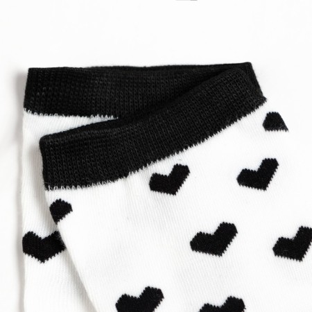 Women's socks, white color, size 36-40-2