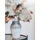 Decorative vase "Funding", 16 × 16 × 25 cm, color gray metallic