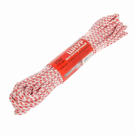 High -resistant share cord, d = 6 mm, 10 m, color mix-6