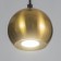 Squire chandelier 1x25W GU10 Black 12x12x80cm