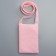 Gift set for the girl "Bunny", bag, brooch, pink color