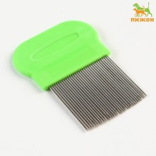 Comb-hats with long teeth, 8 x 5.5 cm, green
