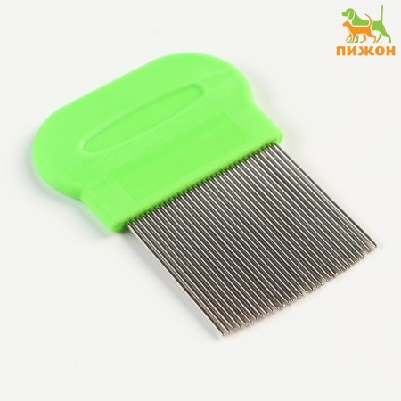 Comb-hats with long teeth, 8 x 5.5 cm, green