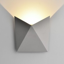 Wall lamp Elektrostandard, Batterfly Led 9 W, 75x170x170 mm, IP54, Gray color