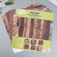 A set of scrapbooking paper 