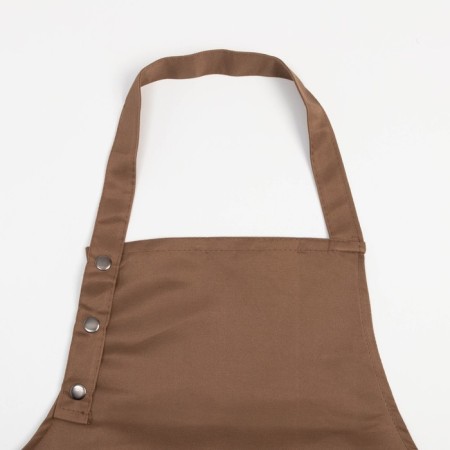 Apron Ethel "Style", brown color, 70 x80cm, 80% p/e, 20% cotton-1