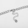 Piece "Butterfly" beads, color silver, 40 cm