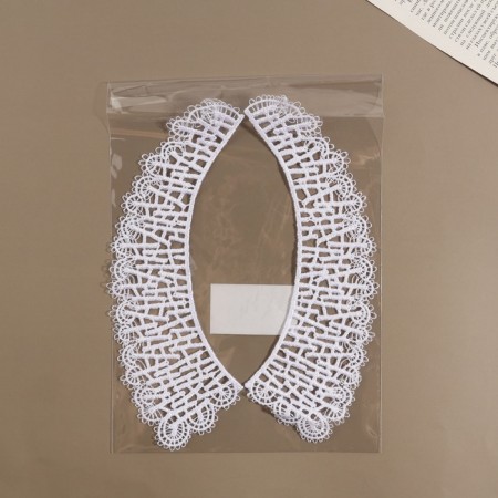 Gypury collar, 21 × 6 cm, white color-7