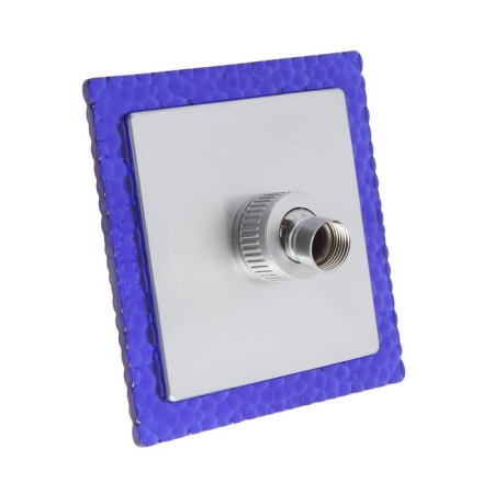 Lake stationary, square z0153, 15x15 cm, 1 mode, plastic, blue/chrome color-3