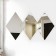 Interior stickers "rhombuses", mirror, wall decor, panel 60 x 35 cm, 5 email