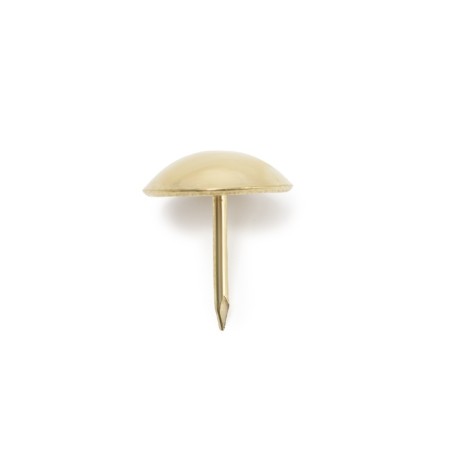 Tundra nails, decorative, 19x22 mm, gold, 50 pcs-9