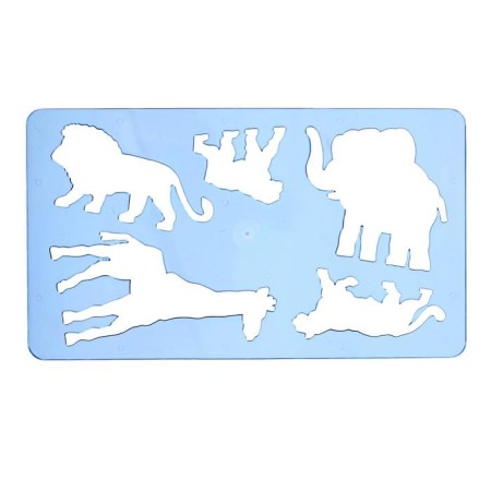 Koh-I-Noor stencil, "animals IV"