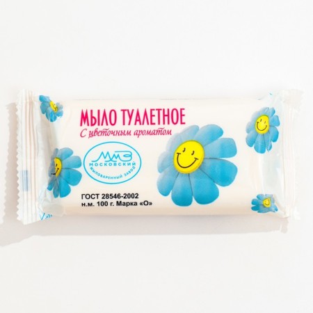 Soap toilet floral, cut, packed, 100 g