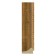 Mirror with engraving in the baguette frame, aged bronze with weaving 70 mm, 53x71 cm