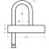 The castle of the hinged "gait" VS-3ka, blister, d = 7 mm One secrecy