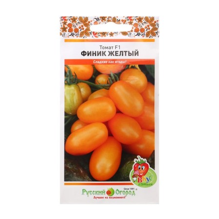 Seeds Tomat "Dates Yellow", F1, 15 pcs