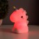 Night-mesh "Unicorn" LED USB AKB White 9.5x13x14.5 cm