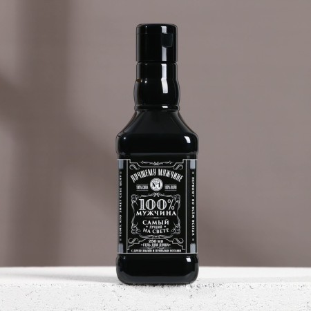 Shower gel “best man”, 250 ml, woody aroma with spicy notes, pure happiness-1