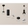 AMBRELLA LIGHT, TECHNO, XP7833003, GU5.3, Black Sand Black Sand, Ambrella Light Set of Acrylic