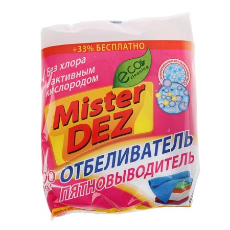 Mister Dez bleach, powder, for tissues, oxygen, 300 g