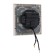 Tot Matte Glass switch, 10 a, 1 cl., With backlight, hidden, glass, white