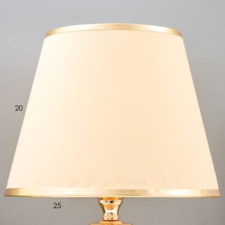 Table lamp "Sarma" 1x60W E27 gold 25x25x40cm Risalux-2