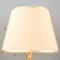 Table lamp "Sarma" 1x60W E27 gold 25x25x40cm Risalux