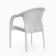 Gardener chair "Feodosia" 64 x 58.5 x 84 cm, white